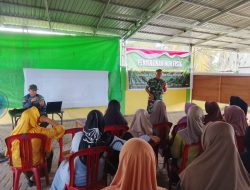 Satgas TMMD Ke-128 Kodim 1202/Skw Berikan Edukasi Cegah Tangkal Radikalisme Kepada Warga Setapuk Besar