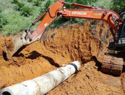 Pembangunan Gorong-Gorong TMMD Ke-128 Kodim 1204/Sanggau Capai 80,2 Persen