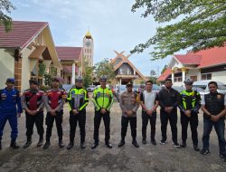 Polres Ketapang Laksanakan Pengamanan Ibadah Kenaikan Isa Al-Masih 2026 Di Sejumlah Gereja