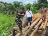 Warga Sambut Baik Perbaikan Jembatan Oleh Satgas TMMD Ke-128 Kodim 1204/Sanggau