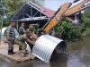 Pembangunan Jembatan Aramco Desa Tekarang Dipantau Langsung Oleh Dandim 1208/Sambas