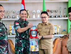 Perkuat Sinergitas Pembangunan Daerah Danrem 121/Abw Silaturahmi Dengan Wali Kota Pontianak