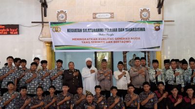 Sat Binmas Polres Melawi Gelar Silaturahmi Pelajar Dan Mahasiswa Di Masjid Shiratul Jannah