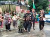 Dandim 1206/Putussibau Beserta Istri Hadir Pada Acara Gawai Dayak Di Desa Tanjung Karang