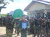 Pengabdian Prajurit Dilepas Dengan Penuh Kehormatan Dandim 1206/Putussibau Pimpin Upacara Militer Pemakaman Almarhum Sertu Suranto
