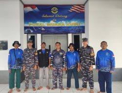 TNI AL Kodaeral XII Posal Muara Kubu Dan Pokmaswas Perkuat Pengawasan Perairan Dabong Dukung Kelestarian Sumber Daya Kelautan