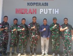 Pastikan Berjalan Sesuai Rencana Dan Tepat Sasaran Danrem 121/Abw Tinjau Pembangunan KDKMP Di Desa Bakti Mulia