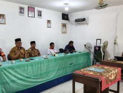 Jaga Silaturahmi Bersama Aparatur Desa Babinsa Hadiri Pelantikan Kadus Wilayah Binaan
