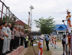 Kapolres Ketapang Sambut Kunker Dir Kamsel Korlantas Polri  Drumband SDN 5 Delta Pawan Dinilai Layak Tampil Di Puncak Hari Bhayangkara
