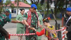 Denpom XII/1 Sintang Menggelar Acara Pisah Sambut Komandan Detasemen Polisi Militer XII/1 Sintang