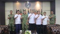 Danrem 121/Abw Dampingi Pangdam XII/Tpr Menerima Kunjungan Audiensi Dari Jajaran PT Agrinas Kalimantan Barat