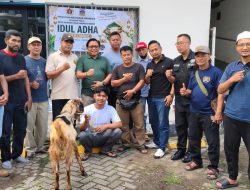 PWI Pokja Jakarta Barat Tebar Kepedulian, 6 Hewan Qurban Dibagikan untuk Masyarakat dan Insan 