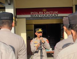 Polres Melawi Melibatkan 264 Personel Pam PGD XVIII Melawi