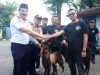 Revi Zulkarnaen Dishub terminal Kampung Rambutan Sembelih 7 hewan kambing. 