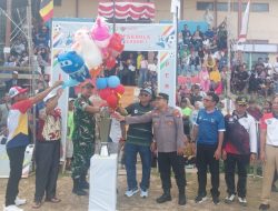 Dalam Rangka Memberikan Suport Pada Atlet Sepak Bola Antar Kecamatan, Danramil Bunut Hulu Hadiri Penutupan Turnamen Sepak Bola Persibar Cup Season 3 Tahun 2026