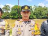 Sinergi Bersama Pemdes Polsek Sandai Polres Ketapang Pasang Imbauan Larangan Aktivitas PETI Di Sungai Pawan Desa Penjawaan