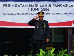 Pimpin Upacara Hari Lahir Pancasila Wakapolres Sintang Tekankan Pentingnya Persatuan Dan Integritas
