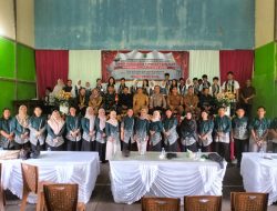 Babinsa Koramil 1206-13/Bunut Hulu Hadir Pada Acara Pelepasan Siswa -Siswi SMPN 1 Mentebah