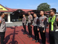 Kapolres Sintang Berikan Penekanan Disiplin Kepada Anggota Tegaskan Profesionalisme Dalam Pelaksanaan Tugas