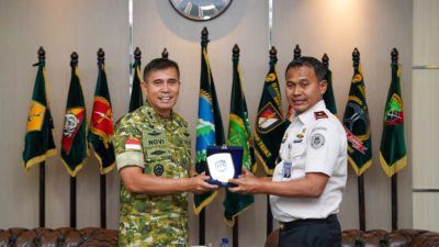 Perkuat Sinergi Pengamanan Perbatasan Pangdam XII/Tpr Terima Audiensi Kakanwil Ditjen Imigrasi Kalbar