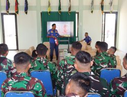 Prajurit Yonif TP 833/BD Asah Kesiapsiagaan Hadapi Bencana Kebakaran