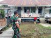 Mencegah Wabah DBD Serka Ukzan Ely Dampingi Tim Puskesmas Laksanakan Fogging di SMAN 01 Batang Lupar