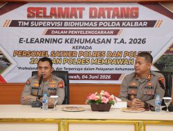 Bidhumas Polda Kalbar Supervisi E-Learning Kehumasan Di Polres Mempawah Para Peserta Raih Sertifikasi