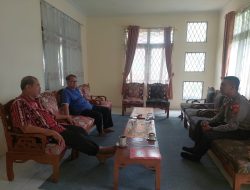 Kanit Binmas Polsek Delta Pawan Laksanakan Silahturahmi Dan Sambang Dialogis Kamtibmas Kepada Ketua FKUB Kabupaten Ketapang