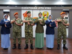 Perkuat Sinergi Antarmatra Pangdam XII/Tpr Pimpin Sertijab Liaison Officer (LO) TNI AU
