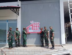 Wujud Komitmen Korem 121/Abw Dalam Mendukung Pembangunan wilayah Danrem 121/Abw Tinjau Pembangunan KDKMP Di wilayah Kabupaten Sambas