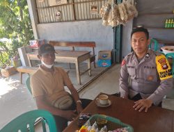 Senyum Dan Sapaan Hangat Bhabinkamtibmas Warnai Kegiatan Sambang Warga