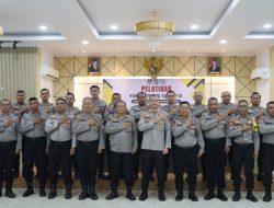 Kapolres Ketapang Pimpin Pembukaan Pelatihan Fungsi Teknis Samapta Di Aula Polres Ketapang