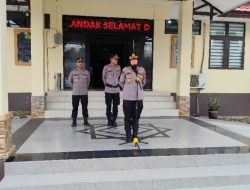 Polres Landak Laksanakan Kegiatan Alarm Steeling Tingkatkan Kesiapsiagaan Personel Dan Pengamanan Mako