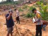Kapolsek Simpang Dua Bersama PPL Poktan Dan Warga Laksanakan Penanaman Jagung Hibrida Dukung Ketahanan Pangan Nasional