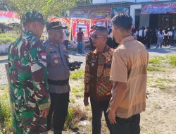 Danramil 04/Jawai Dampingi Bupati Sambas Hadiri Kegiatan Dhamma Shanti Waisak 2570 Se-Kabupaten Sambas Di Kecamatan Jawai