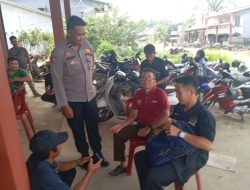 Polsek Kuala Behe Manfaatkan Momen Kumpul Warga Untuk Edukasi Keamanan