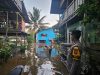 Polsek Menukung Himbau Warga Waspada Banjir