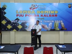 Sambut Hari Bhayangkara Ketuk PJU Polda Kalbar Pererat Silaturahmi Lewat Lomba Domino Dan Nobar Piala Dunia 2026