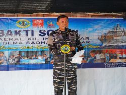 Kodaeral XII Hadir Untuk Masyarakat Pesisir Salurkan Bantuan Sosial Dan Layanan Kesehatan Di Sungai Kakap