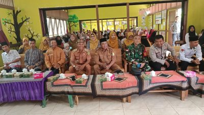 Dukung Dunia Pendidikan Anggota Koramil 1208-02/Sejangkung Hadiri Pelepasan dan Perpisahan Siswa Sekolah Dasar