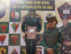Pangdam XII/Tpr Tutup Lomba Tembak HUT Ke-68 Kodam Momentum Perkuat Sinergi TNI-Polri