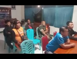 Pererat Silaturahmi Kodim 1209/Bengkayang Gelar Nobar Piala Dunia 2026 Bersama Warga