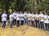 Dalam Rangka Hari Jadi Kecamatan Puring Kencana Ke-30 Danramil 1206-18/Puring Kencana Ikuti Acara Forest Healing