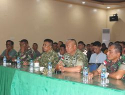 Bersama Masyarakat Kodim 1206/Psb Gelar Nobar Kebangsaan Sepak Bola Piala Dunia 2026