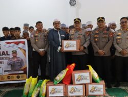 Polres Melawi Gelar Bakti Sosial Di Pondok Pesantren Al-Madinah Sambut Hari Bhayangkara Ke-80
