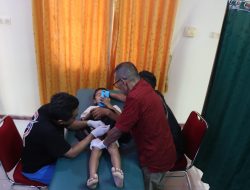 Polres Melawi Gelar Bakti Kesehatan Sunatan Massal Sambut Hari Bhayangkara Ke-80