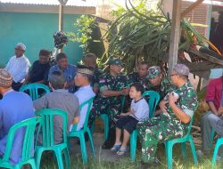 Dandim 1204/sgu Menghadiri Acara Pemakaman Purnawirawan TNI