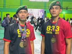 Prajurit Yonif TF 833/BD Berprestasi Sabet Juara Di Kejurprov Taekwondo Kalimantan Barat 2026