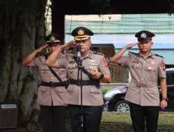 Polres Melawi Gelar Ziarah Makam Dan Tabur Bunga Peringati Hari Bhayangkara Ke-80