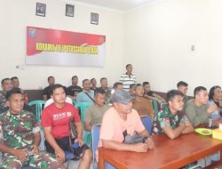 Kodim 1206/Putussibau Ajak Warga Nobar Gembira Piala Dunia 2026 Di Koramil 1206-06/Putussibau Utara